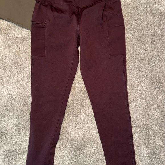 Carhartt Women’s Force Leggings - 3 for 1 - Burgundy, Khaki, Gray - Picture 5 of 9